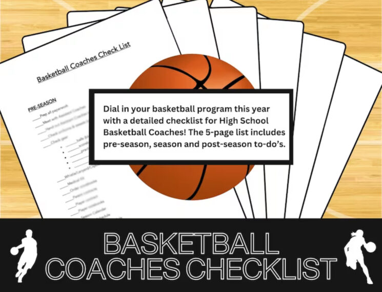 Basketball coaches checklist