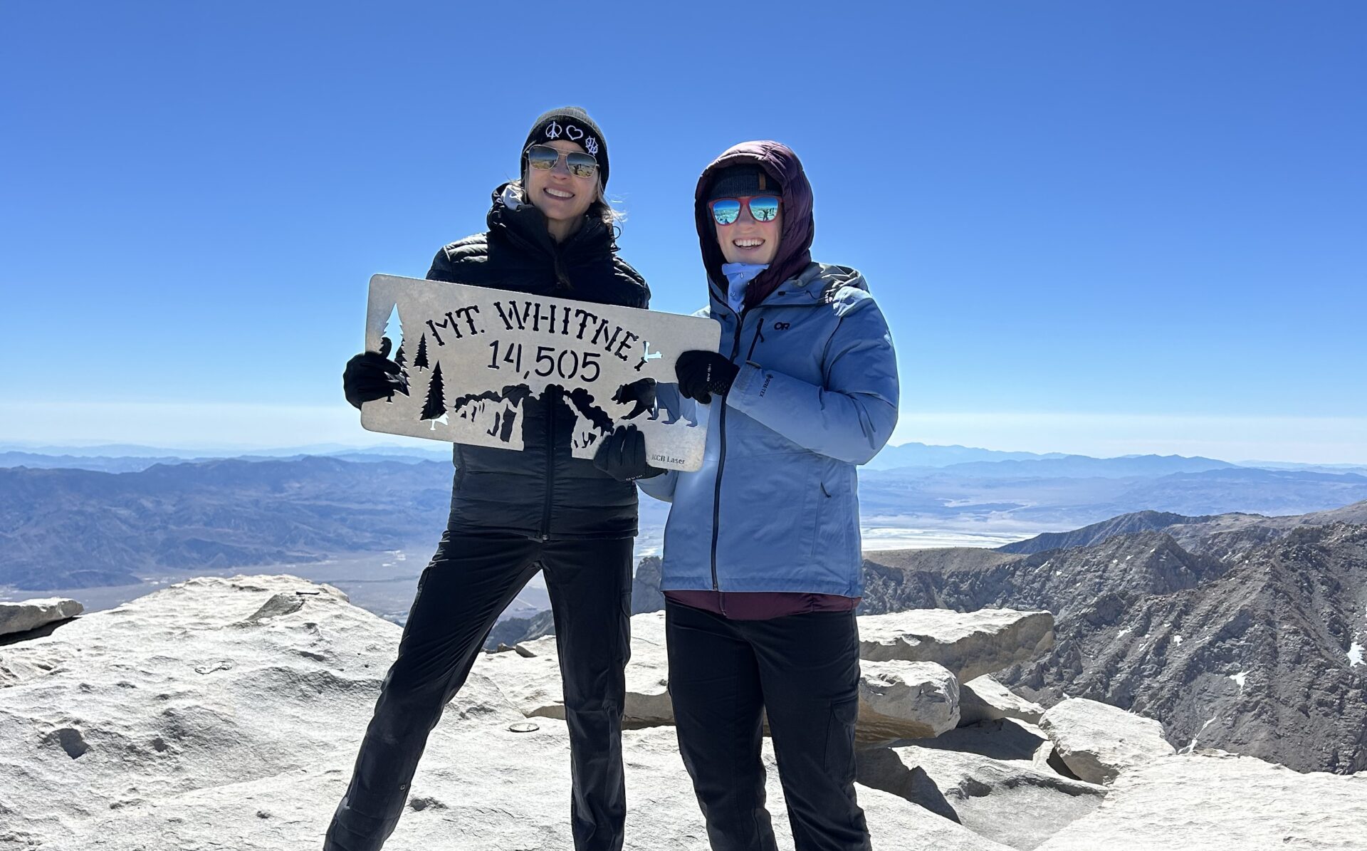 Sonya Elliott on Mt. Whitney