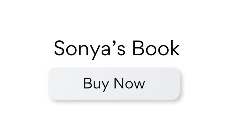 Sonya's book label