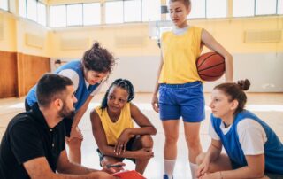 Youth Girls Basketball Coach