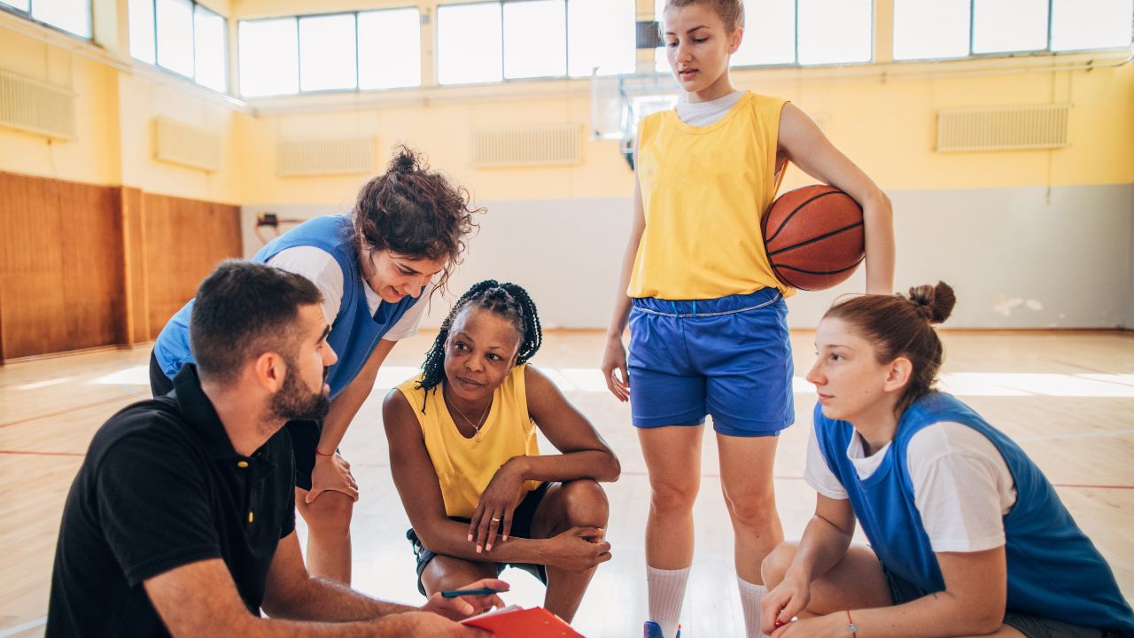 Youth Girls Basketball Coach